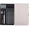 Estojo Lápis Monolith Graphite com Apontador e Extensor Cretacolor 11 Peças 204 30