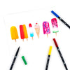 Estojo Caneta Dual Brush Primary 10 Cores - Tombow - 56167