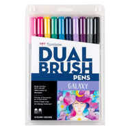 Estojo Caneta Dual Brush Galaxy 10 Cores - Tombow