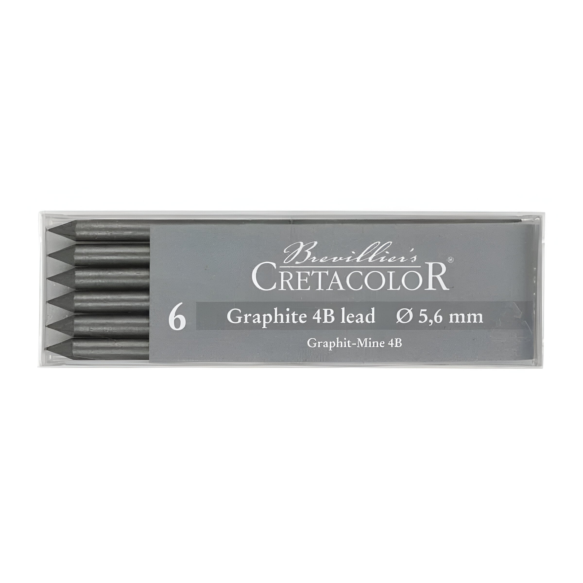Grafite Artístico 4b 5,6mm Cretacolor com 6 Unidades 261 84
