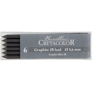 Grafite Artístico 2b 5,6mm Cretacolor com 6 Unidades 261 82