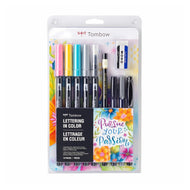 Kit Caligrafia Avançado Lettering 10 Peças - Tombow - 56191