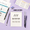 Kit Caligrafia Iniciante Lettering 6 Peças - Tombow - 56190