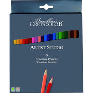 Estojo Lápis de Cor Artist Studio Cretacolor 24 Cores - 28024