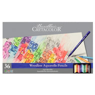 Estojo Lápis de Cor Aquarelável Aqua Monolith Cretacolor 36 Cores - 25036