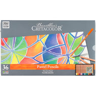 Estojo Lápis de Cor Pastel Cretacolor 36 Cores 470 36