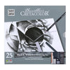 Conjunto para Desenho Cretacolor Black & White Box com 25 Peças 400 26
