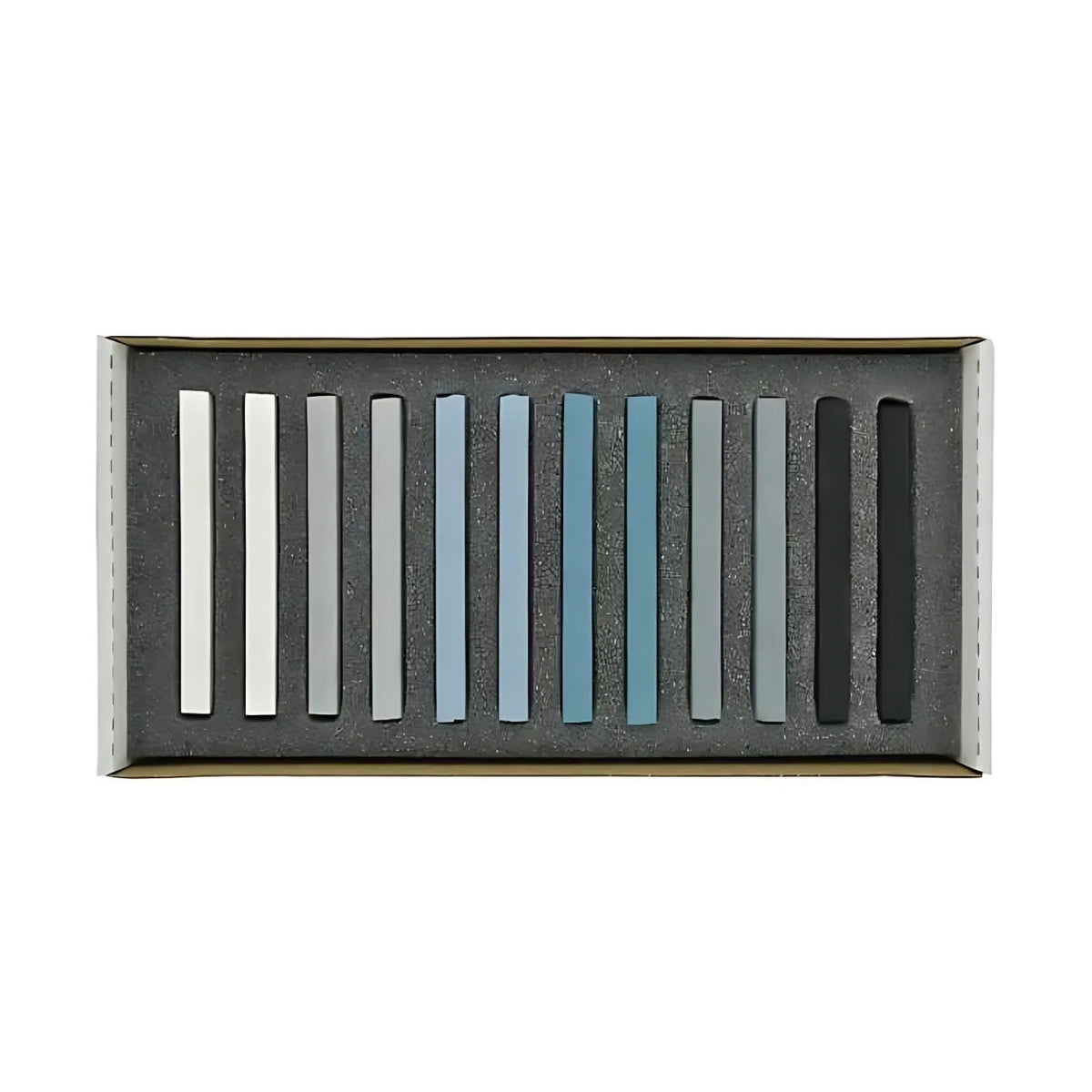 Estojo Giz Pastel Seco Carre Cinzas 12 Unidades Koh-i-noor