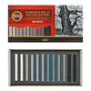 Estojo Giz Pastel Seco Carre Cinzas 12 Unidades Koh-i-noor