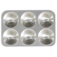 Gode Aluminio Retangular 6 Cavidades 13,0 X 9,0cm