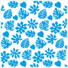 Stencil - Folhas Tropicais Ii 20x20cm para Pintura Decorativa e Artesanato Stxx-230 - Litoarte