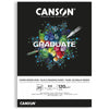 Bloco Canson Graduate Desenho 120 g/m² 20 Folhas Preto