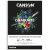 Bloco Canson Graduate Desenho 120 g/m² 20 Folhas Preto