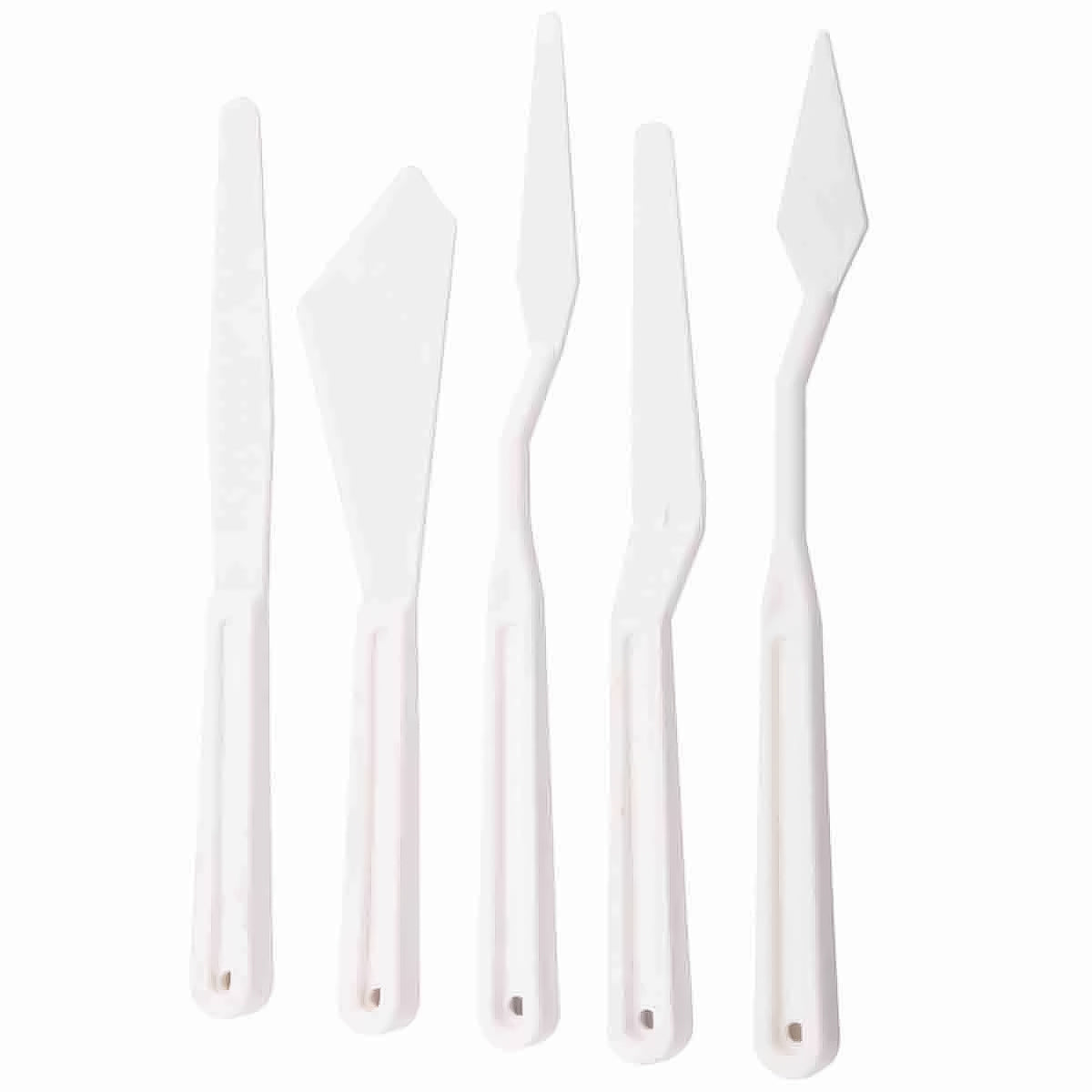 Espátula Plástica Simply Kit com 5 Unidades Daler Rowney