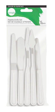 Estojo de Espatulas Simply Daler & Rowney com 5 Peças