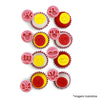 Kit Carimbos Ratinhos para Doces Amarelo com 9 Peças - Bluestar