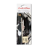 Kit para Desenho Profissional Conté À Paris Básico com 6 Peças