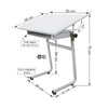 Cavalete Tubular Trident com Tampo 50x38 Cm - Modelo Tub-18/pp