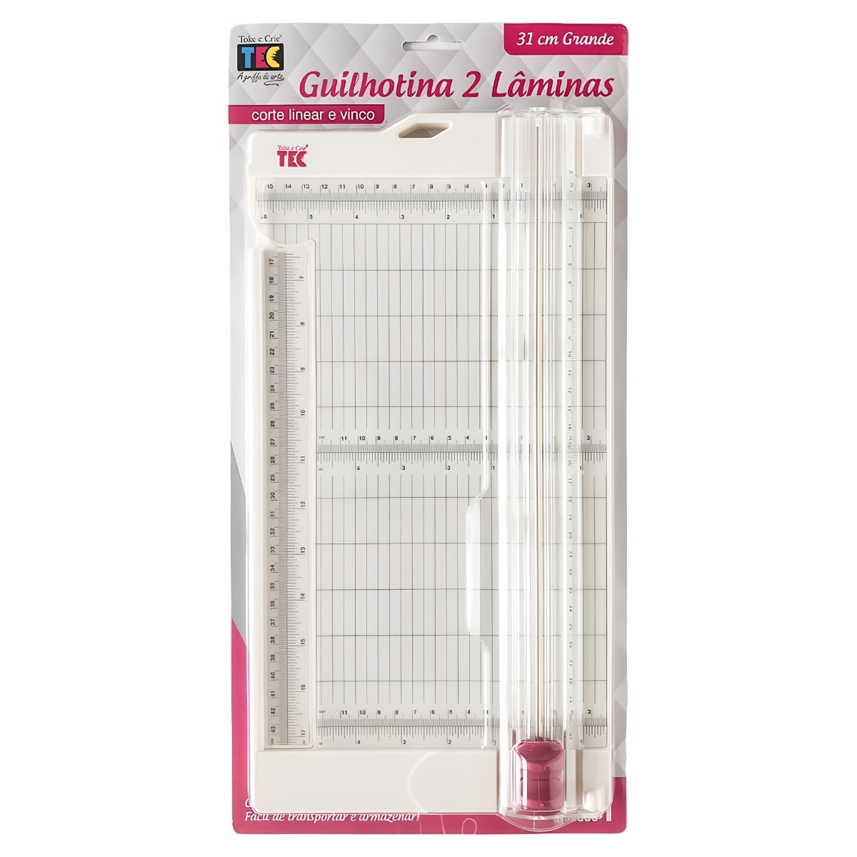 Guilhotina 2 Lâminas 31 cm Grande para Corte e Vinco Toke e Crie - 21881 - DI122