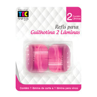Refil Guilhotina Scrapbook com 2 Lâminas Corte e Vinco - Toke e Crie
