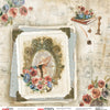 Papel Opadecor Floral Romântico 1 30,5x30,5cm 180g/m² para Scrapbook e Artesanato 3242 - Opa