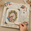 Papel Opadecor Floral Romântico 1 30,5x30,5cm 180g/m² para Scrapbook e Artesanato 3242 - Opa