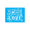 Stencil Opa 15x20cm - Estamparia Love - 3257