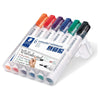 Estojo Marcador Staedtler para Quadro Branco Lumograph com 6 Cores