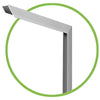 Quadro Branco Souza Standard Semanal 80x60 Moldura Alumínio 