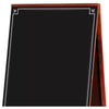 Cavalete Negro Standard Decor01 70x50cm 2 Faces Pinus Mogno
