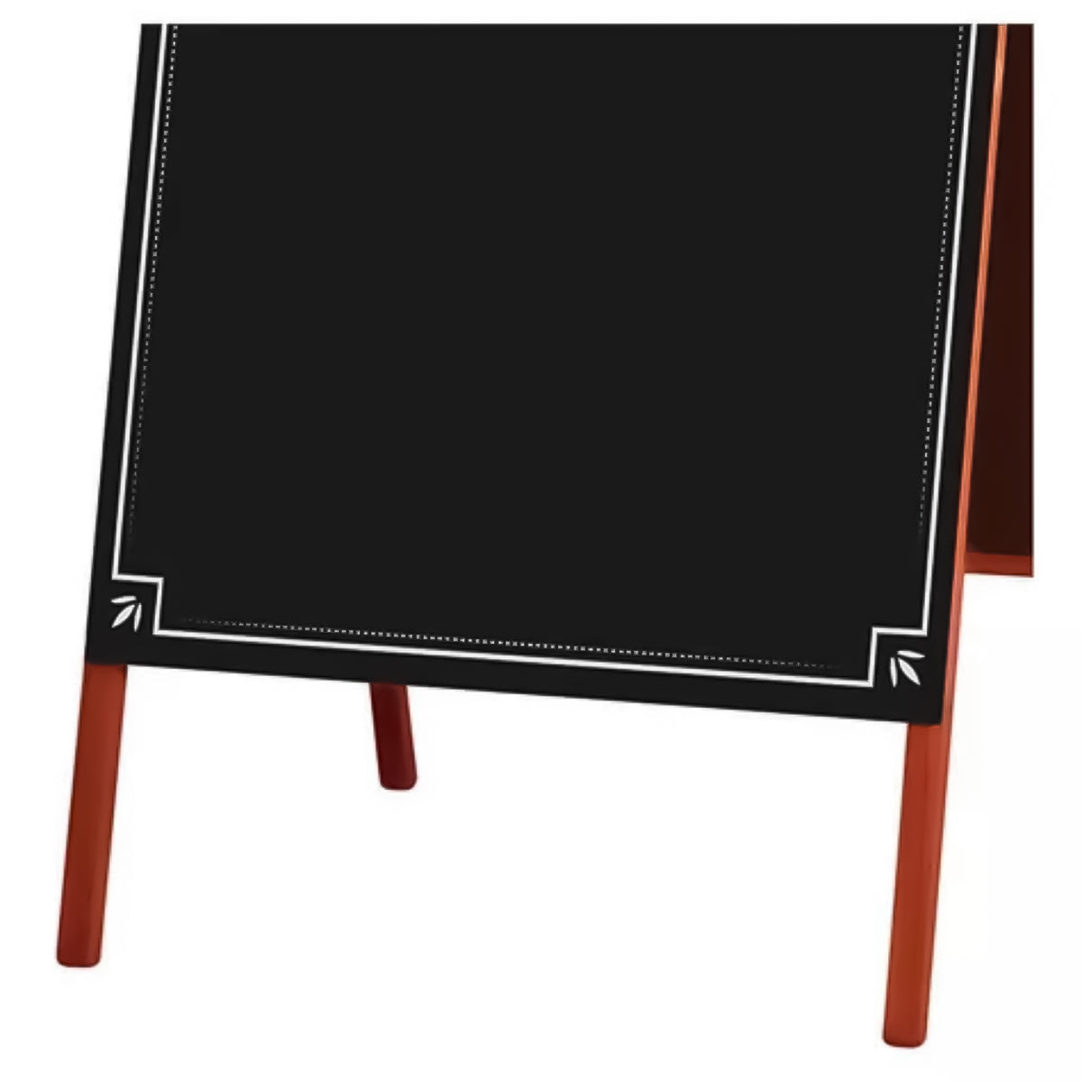 Cavalete Negro Standard Decor01 70x50cm 2 Faces Pinus Mogno
