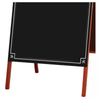 Cavalete Negro Standard Decor01 70x50cm 2 Faces Pinus Mogno