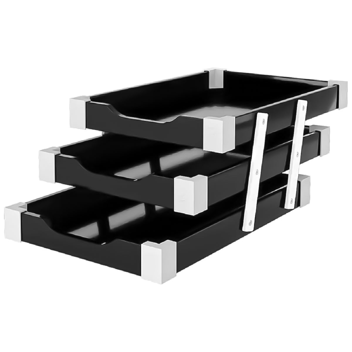 177944-caixa-de-correspondencia-souza---cia-tripla---black-piano-com-cantoneira-branca-490178