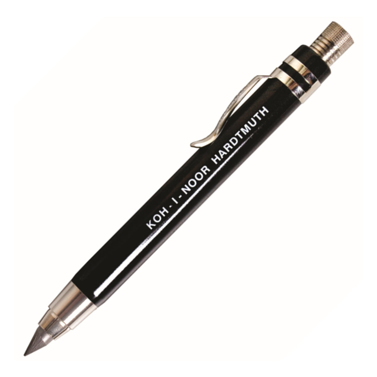 Porta Mina Versátil Koh-i-noor 5.6Mm com Clip Preto 5359