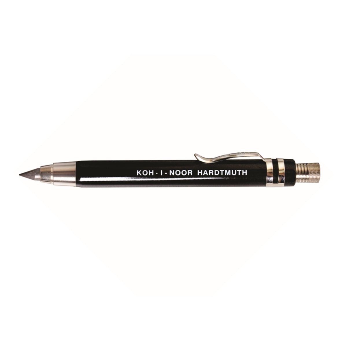 Porta Mina Versátil Koh-i-noor 5.6Mm com Clip Preto 5359