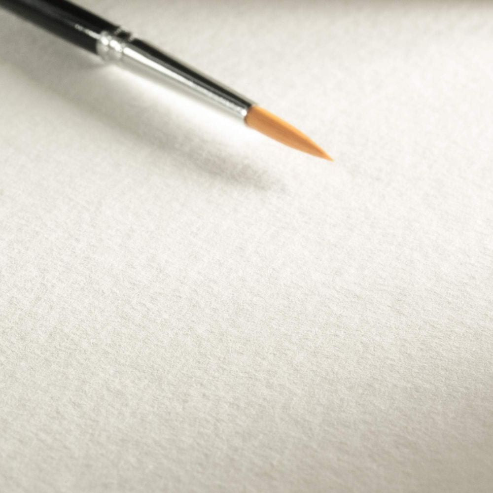 Bloco de Desenho Hahnemühle Oil 230 Linho Natural White 30x40cm 10 Folhas 230g/m²