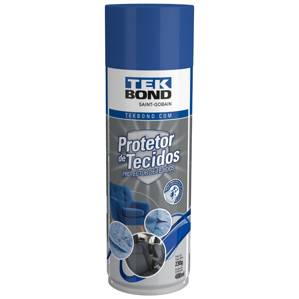 Spray Aerossol Protetor de Tecidos Tekbond 400ml