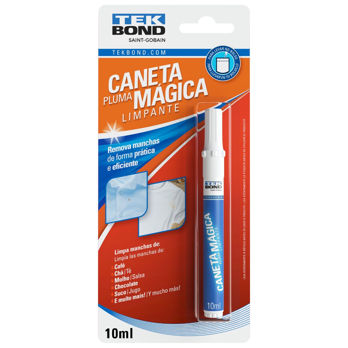 Caneta Mágica Limpante Tekbond 10ml