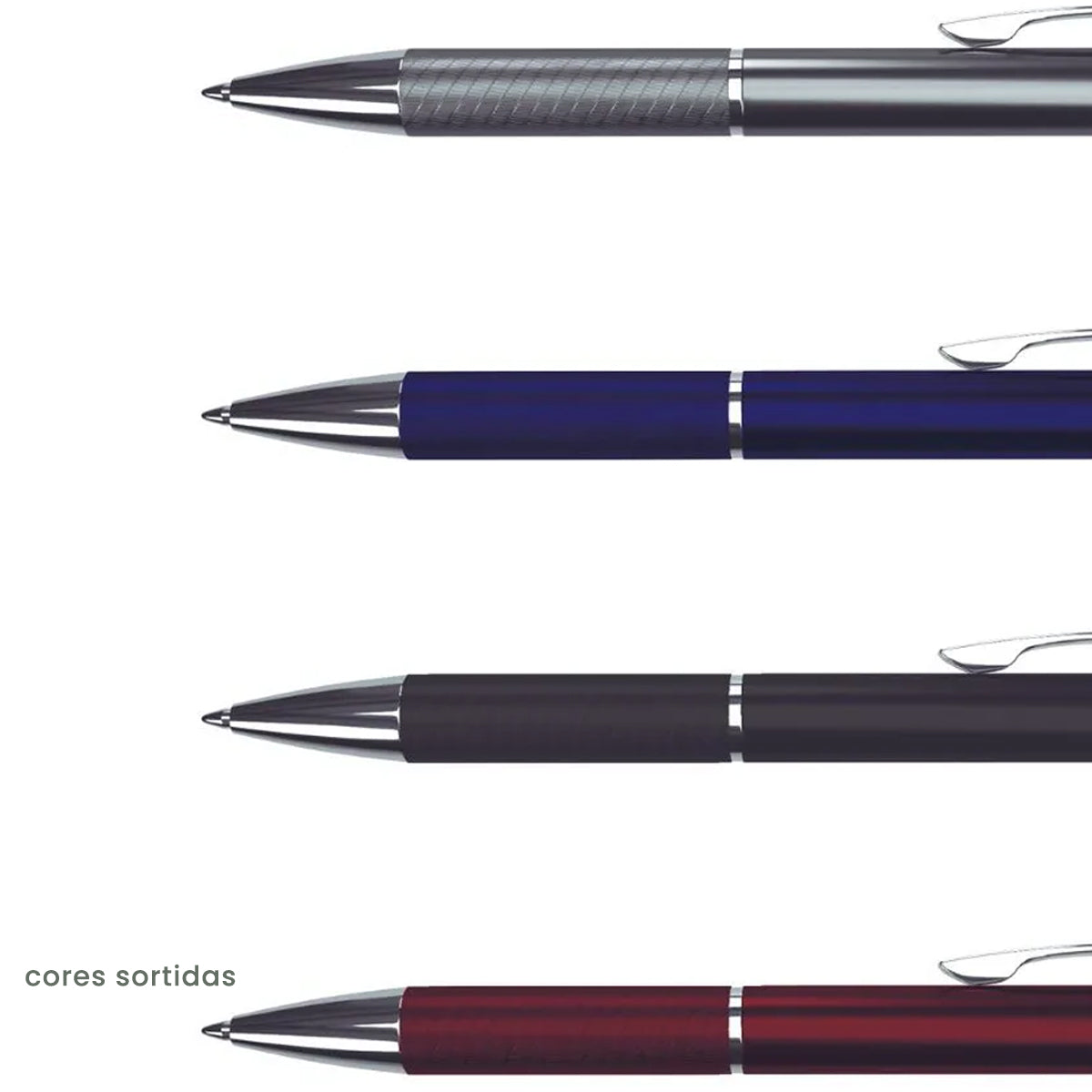 Caneta Esferográfica Bpm 1.0Mm Redondo Ponta Touch - Cores Sortidas - Cis