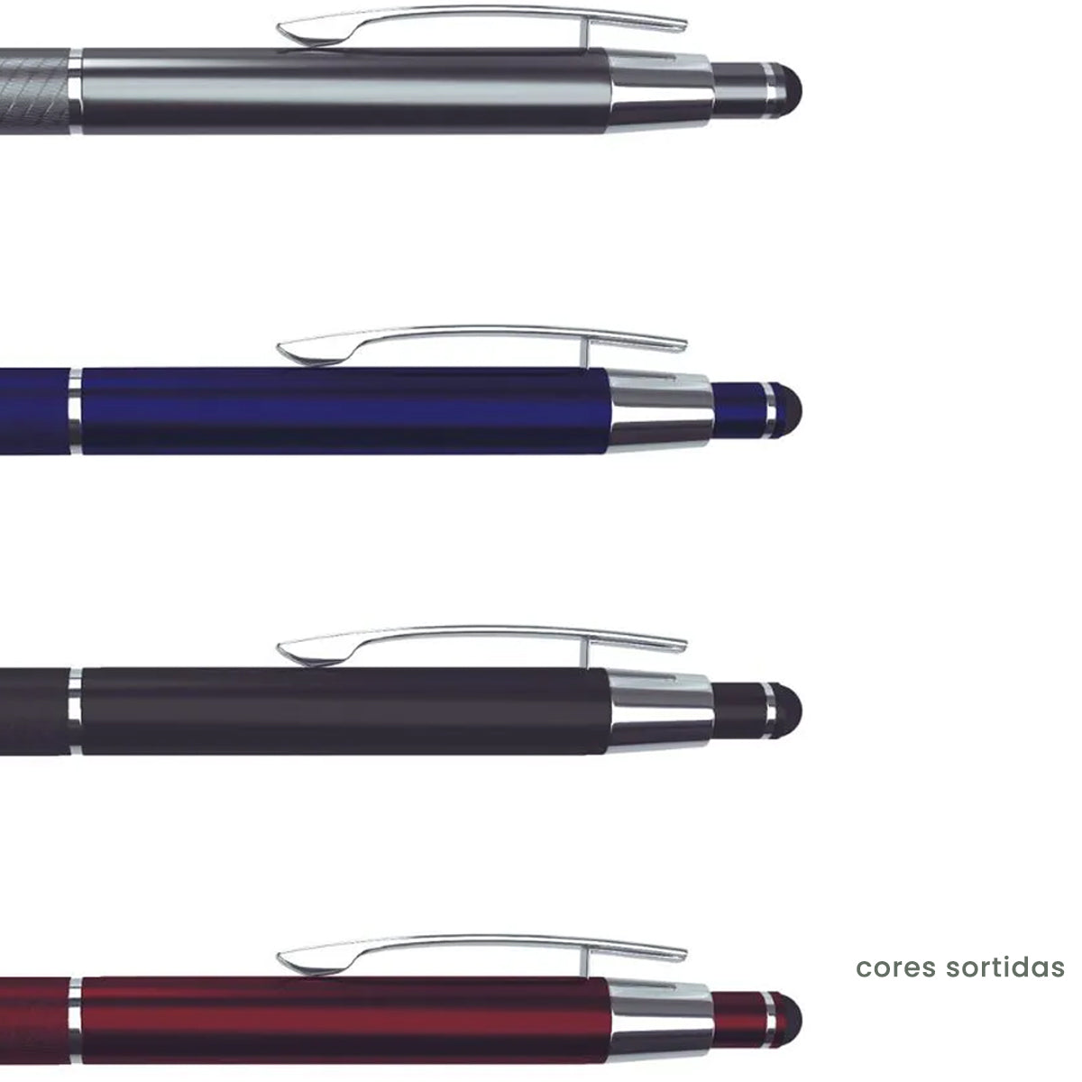Caneta Esferográfica Bpm 1.0Mm Redondo Ponta Touch - Cores Sortidas - Cis