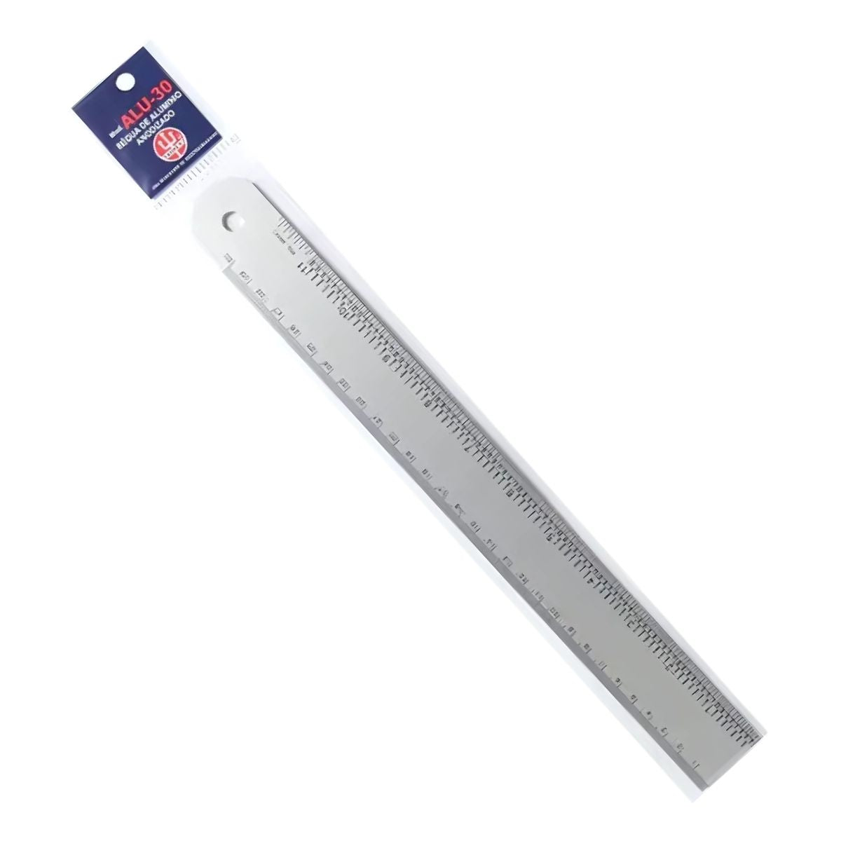 Régua Ferragista em Aluminio Flex-30 Trident 30cm - Modelo Flex-30
