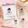 Mini Carimbo Hora do Café Scrapbook Planner - Lilipop