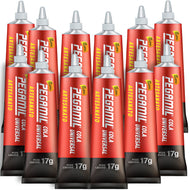 Cola Pegamil Universal Artesanato Kit com 12 Unidades 17g