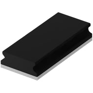 Apagador para Quadro Branco Souza & Cia Medio 13x6x2cm - Preto
