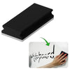 Apagador para Quadro Branco Souza & Cia Medio 13x6x2cm - Preto