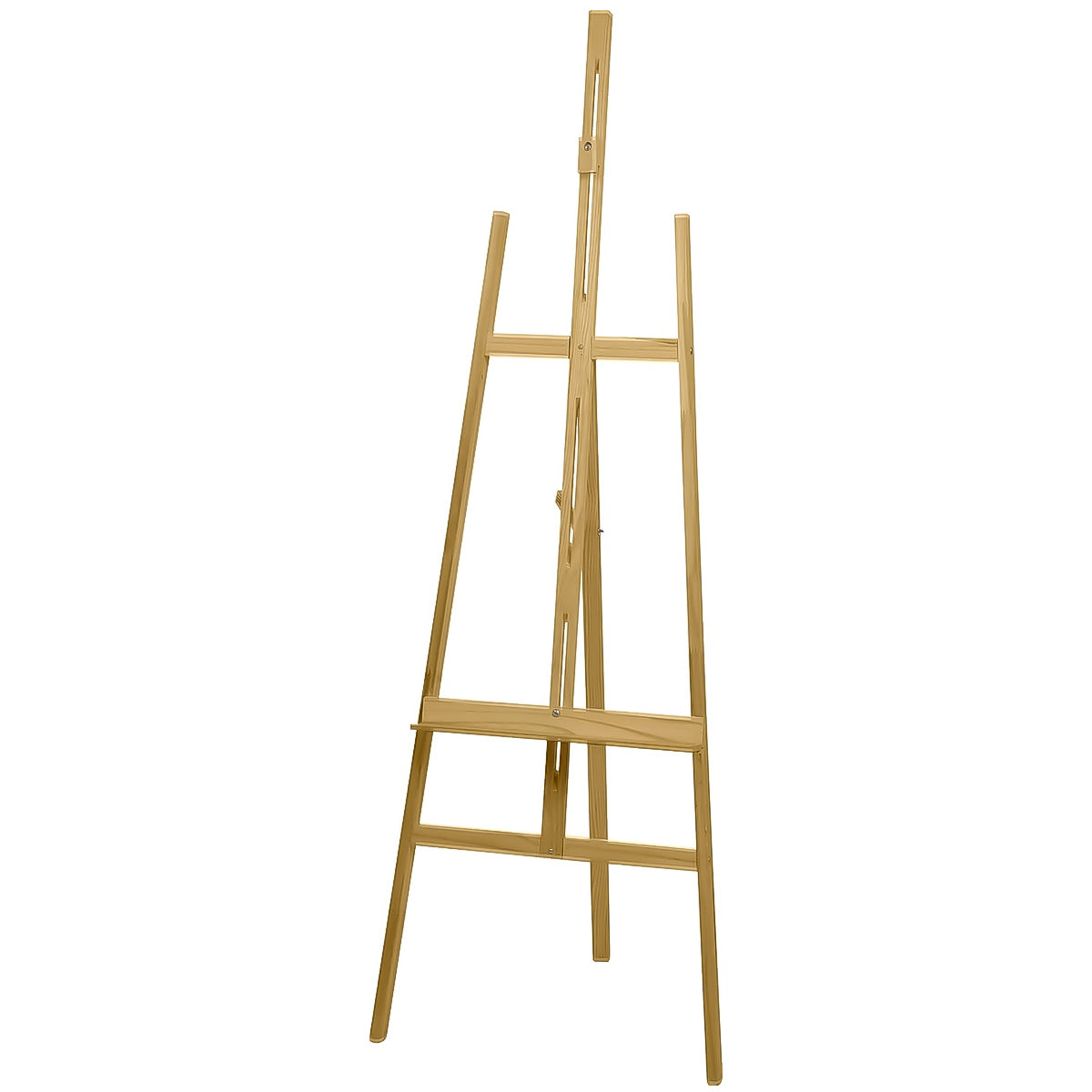 Cavalete de Pintura Luxo 1,50 Metros Pinus Envernizado 