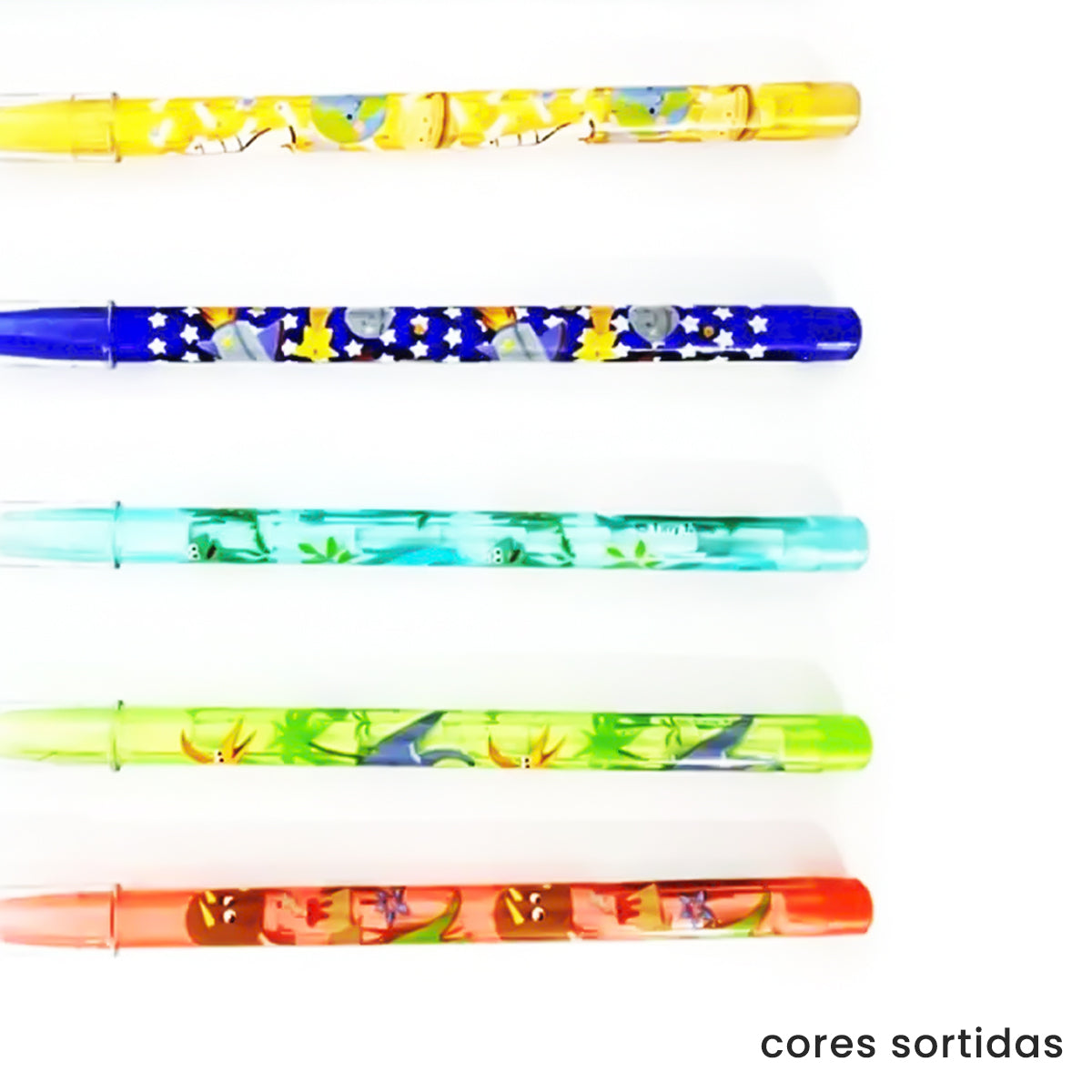 Lapiseira Escolar Tik Tak Play Troca Pontas - Cores Sortidas - Cis