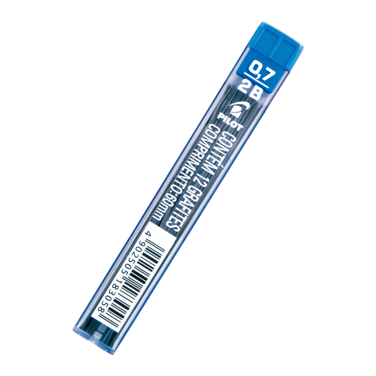179824-mina-de-grafite-pilot-0,7mm-2b-com-12-unid-608021