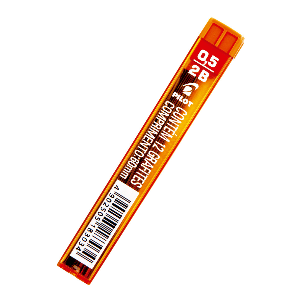 179827-mina-de-grafite-pilot-0,5mm-2b-com-12-unid-608015