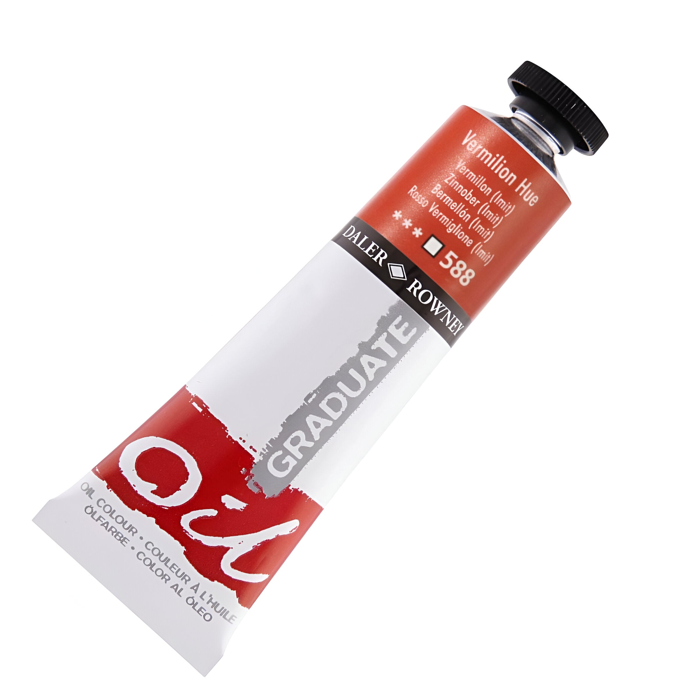 Tinta Oleo Graduate 38ml 588 - Vermilion Hue